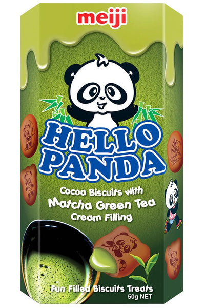 Hello Panda Biscotti con Ripieno al Tè Matcha - Giappone, Oriente & Giappone, Oriente / Dolci orientali, San Valentino, Tutto il cibo, Tutto il cibo / Dolci golosi - hello-panda-biscotti-con-ripieno-al-te-matcha - EATinerando.net