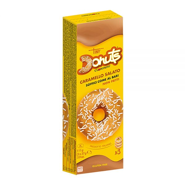 Cuorenero Donuts al Caramello Salato 3pz