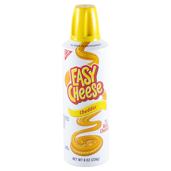 KRAFT EASY CHEESE FORMAGGIO SPRAY GUSTO CHEDDAR - America & USA, America / Salati e snack, Stati Uniti, Tutto il cibo, Tutto il cibo / Creme spalmabili - kraft-easy-cheese-formaggio-spray-gusto-cheddar - EATinerando.net
