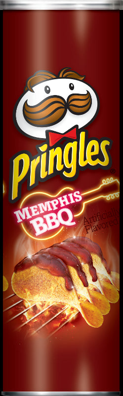 PRINGLES PATATINE MEMPHIS BBQ - America & USA, America / Salati e snack, Stati Uniti, Tutto il cibo, Tutto il cibo / Snack salati - pringles-patatine-memphis-bbq - EATinerando.net