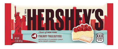 HERSHEY'S CIOCCOLATO CHEESECAKE GUSTO CILIEGIA - America & USA, America / Dolci e biscotti, Cioccolata, Stati Uniti, Tutto il cibo, Tutto il cibo / Dolci golosi - hersheys-cioccolato-cheesecake-gusto-ciliegia - EATinerando.net