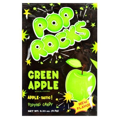 Pop Rocks Caramelle Frizzanti alla Mela Verde - America & USA, America / Dolci e biscotti, Senza glutine, Stati Uniti, Tutto il cibo, Tutto il cibo / Dolci golosi - pop-rocks-caramelle-frizzanti-alla-mela-verde - EATinerando.net