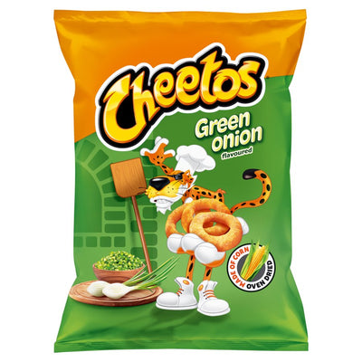Cheetos Anelli di Mais all’Erba Cipollina - America & USA, America / Salati e snack, Stati Uniti, Tutto il cibo, Tutto il cibo / Snack salati - cheetos-xl-green-onion - EATinerando.net
