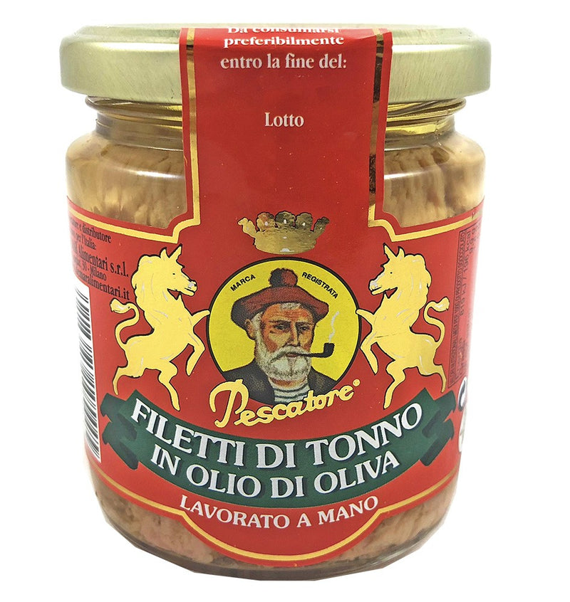 PESCATORE FILETTI DI TONNO SPAGNOLO IN OLIO D&