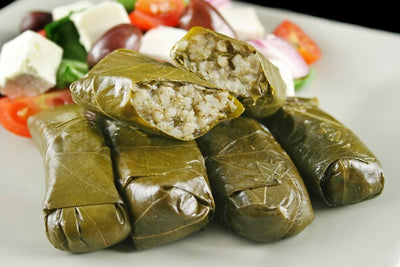 ZANAE DOLMADES INVOLTINI DI RISO IN FOGLIA DI VITE - Europa, Europa & Resto del Mondo, Europa & Resto del Mondo / Salati e snack, Grecia, Tutto il cibo, Tutto il cibo / Secondi piatti e contorni - zanae-dolmades-involtini-di-riso-in-foglia-di-vite - EATinerando.net