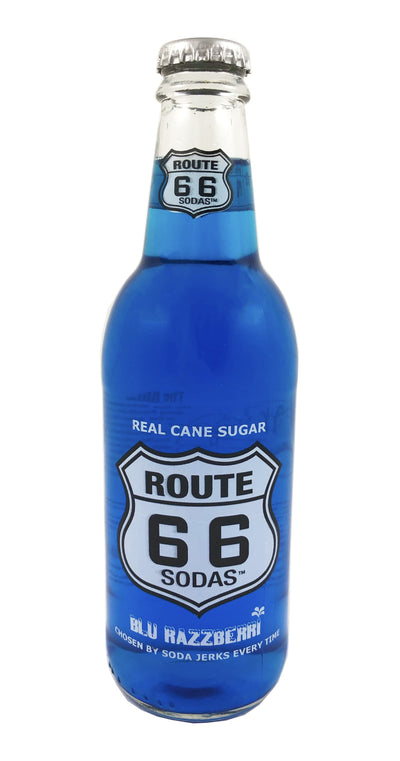 ROUTE 66 BIBITA GASSATA GUSTO LAMPONE - America & USA, America / Bibite e alcolici, Tutto il cibo, Tutto il cibo / Bibite analcoliche - route-66-bibita-gassata-gusto-lampone - EATinerando.net