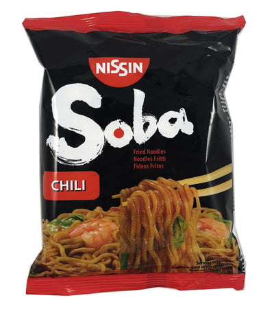 Nissin Soba Noodle Chili Piccanti - Giappone, Oriente & Giappone, Oriente / Ramen zuppe e riso, Tutto il cibo, Tutto il cibo / Pasta riso ramen e zuppe - nissin-soba-gusto-chili - EATinerando.net