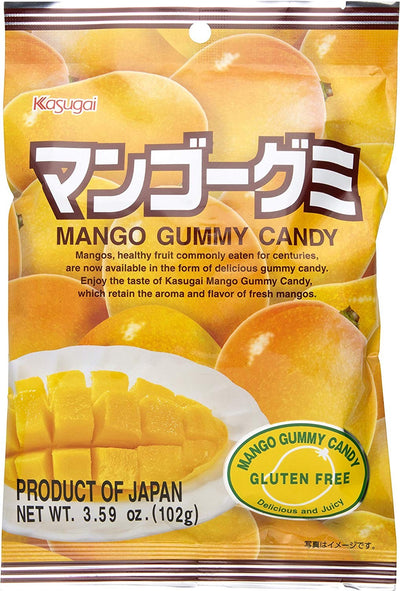 KASUGAI CARAMELLE GOMMOSE AL MANGO - Giappone, Oriente & Giappone, Oriente / Dolci orientali, Tutto il cibo, Tutto il cibo / Dolci golosi - kasugai-caramelle-gommose-al-mango - EATinerando.net