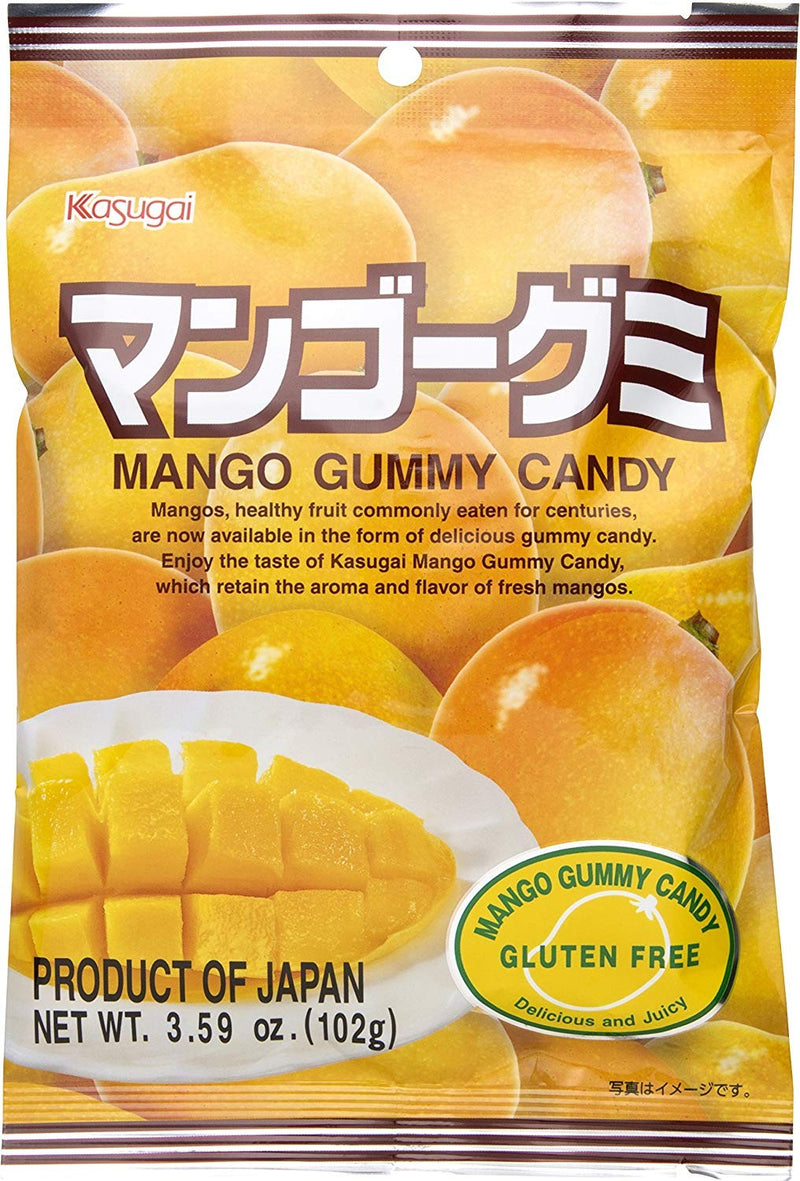 KASUGAI CARAMELLE GOMMOSE AL MANGO - Giappone, Oriente & Giappone, Oriente / Dolci orientali, Tutto il cibo, Tutto il cibo / Dolci golosi - kasugai-caramelle-gommose-al-mango - EATinerando.net