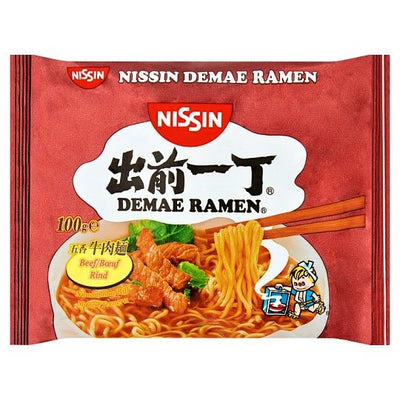 Nissin Ramen Demae al Manzo - Giappone, Oriente & Giappone, Oriente / Ramen zuppe e riso, Tutto il cibo, Tutto il cibo / Pasta riso ramen e zuppe - nissin-ramen-demae-al-manzo - EATinerando.net