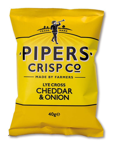 PIPERS CRISP PATATINE AL CHEDDAR E CIPOLLA - Europa & Resto del Mondo, Europa & Resto del Mondo / Salati e snack, Regno Unito, Tutto il cibo, Tutto il cibo / Snack salati - pipers-crisp-patatine-al-cheddar-e-cipolla - EATinerando.net