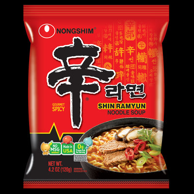 Nongshim Ramen Piccante Shin - Corea, Oriente & Giappone, Oriente / Ramen zuppe e riso, San Valentino, Tutto il cibo, Tutto il cibo / Pasta riso ramen e zuppe - nongshim-ramen-piccante-shin - EATinerando.net