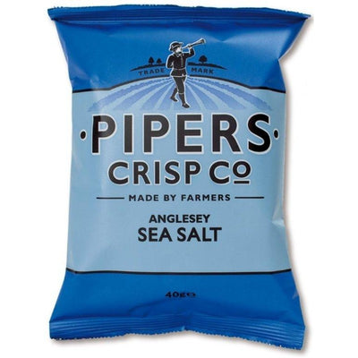 PIPERS CRISP PATATINE AL SALE MARINO - Europa & Resto del Mondo, Europa & Resto del Mondo / Salati e snack, Regno Unito, Tutto il cibo, Tutto il cibo / Snack salati - pipers-crisp-patatine-al-sale-marino - EATinerando.net