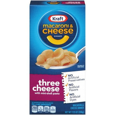 KRAFT MACARONI & CHEESE CONCHIGLIE AI TRE FORMAGGI - America & USA, America / Salati e snack, Stati Uniti, Tutto il cibo, Tutto il cibo / Pasta riso ramen e zuppe - kraft-macaroni-cheese-conchiglie-ai-tre-formaggi - EATinerando.net