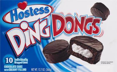 HOSTESS DING DONG MERENDINE AL CIOCCOLATO CONF. GRANDE - America & USA, America / Dolci e biscotti, Cioccolata, Stati Uniti, Tutto il cibo, Tutto il cibo / Dolci golosi - hostess-ding-dong-merendine-al-cioccolato-conf-grande - EATinerando.net