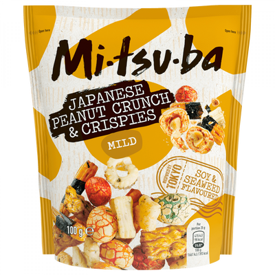 Mitsuba Snack Mix Giapponese con Arachidi e Cracker di Riso - Giappone, Oriente & Giappone, Oriente / Snack salati e patatine, Tutto il cibo, Tutto il cibo / Snack salati - mitsuba-snack-giapponese-alle-arachidi-croccanti - EATinerando.net