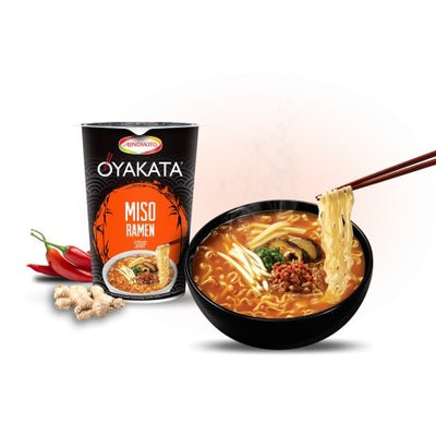 Oyakata Ramen Cup al Miso - Giappone, Oriente & Giappone, Oriente / Ramen zuppe e riso, Tutto il cibo, Tutto il cibo / Pasta riso ramen e zuppe - oyakata-ramen-cup-al-miso - EATinerando.net