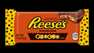 REESE'S CON PIECES 2 TORTINE - America & USA, America / Dolci e biscotti, Cioccolata, Stati Uniti, Tutto il cibo, Tutto il cibo / Dolci golosi - reeses-con-pieces-2-tortine - EATinerando.net