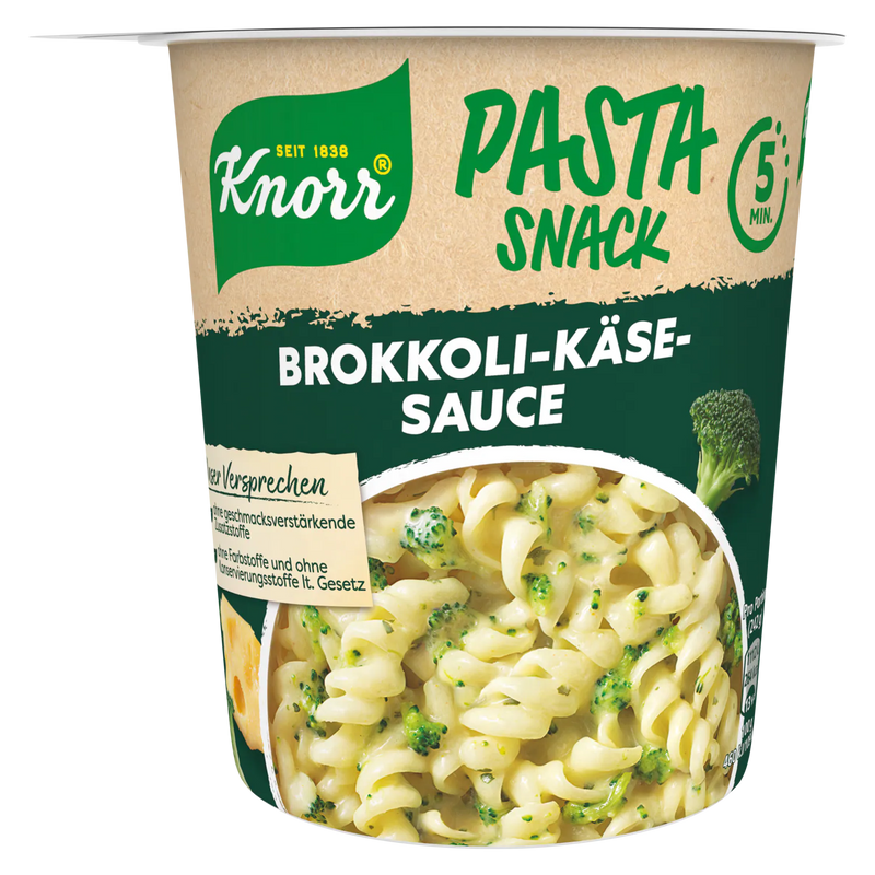 Knorr Pasta Snack Fusilli ai Broccoli e Cheddar - Europa & Resto del Mondo, Europa & Resto del Mondo / Salati e snack, Germania, Tutto il cibo, Tutto il cibo / Pasta riso ramen e zuppe - knorr-pasta-snack-ai-broccoli-e-cheddar - EATinerando.net