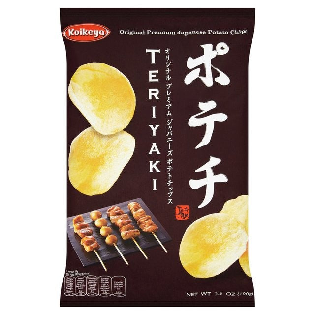 Koikeya Patatine Gusto Teriyaki - Giappone, Oriente & Giappone, Oriente / Snack salati e patatine, San Valentino, Tutto il cibo, Tutto il cibo / Snack salati - koikeya-patatine-gusto-teriyaki - EATinerando.net