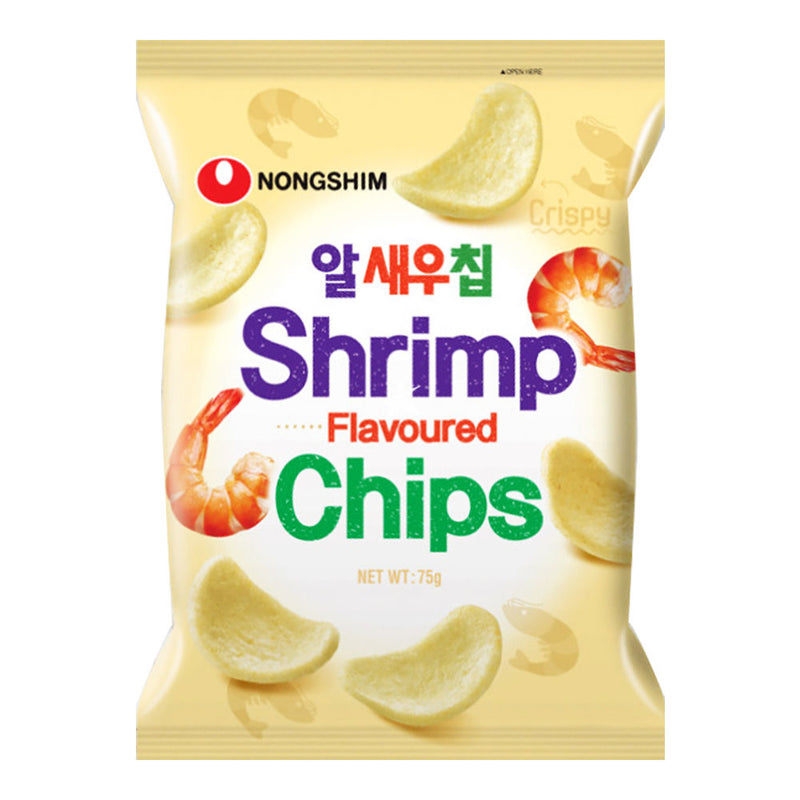Nongshim Chips ai Gamberi - Corea, Oriente & Giappone, Oriente / Snack salati e patatine, Tutto il cibo, Tutto il cibo / Snack salati - nongshim-chips-ai-gamberi - EATinerando.net