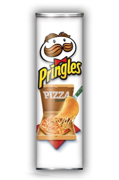 PRINGLES PATATINE GUSTO PIZZA - America & USA, America / Salati e snack, Stati Uniti, Tutto il cibo, Tutto il cibo / Snack salati - pringles-patatine-gusto-pizza - EATinerando.net