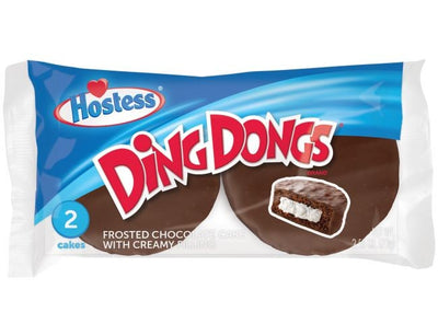 HOSTESS DING DONG MERENDINE AL CIOCCOLATO - America & USA, America / Dolci e biscotti, Cioccolata, Stati Uniti, Tutto il cibo, Tutto il cibo / Dolci golosi - hostess-ding-dong-merendine-al-cioccolato - EATinerando.net