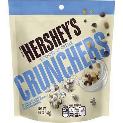 HERSHEY'S CRUNCHERS COOKIES & CREAM - America & USA, America / Dolci e biscotti, Stati Uniti, Tutto il cibo, Tutto il cibo / Dolci golosi - hersheys-crunchers-cookies-cream - EATinerando.net