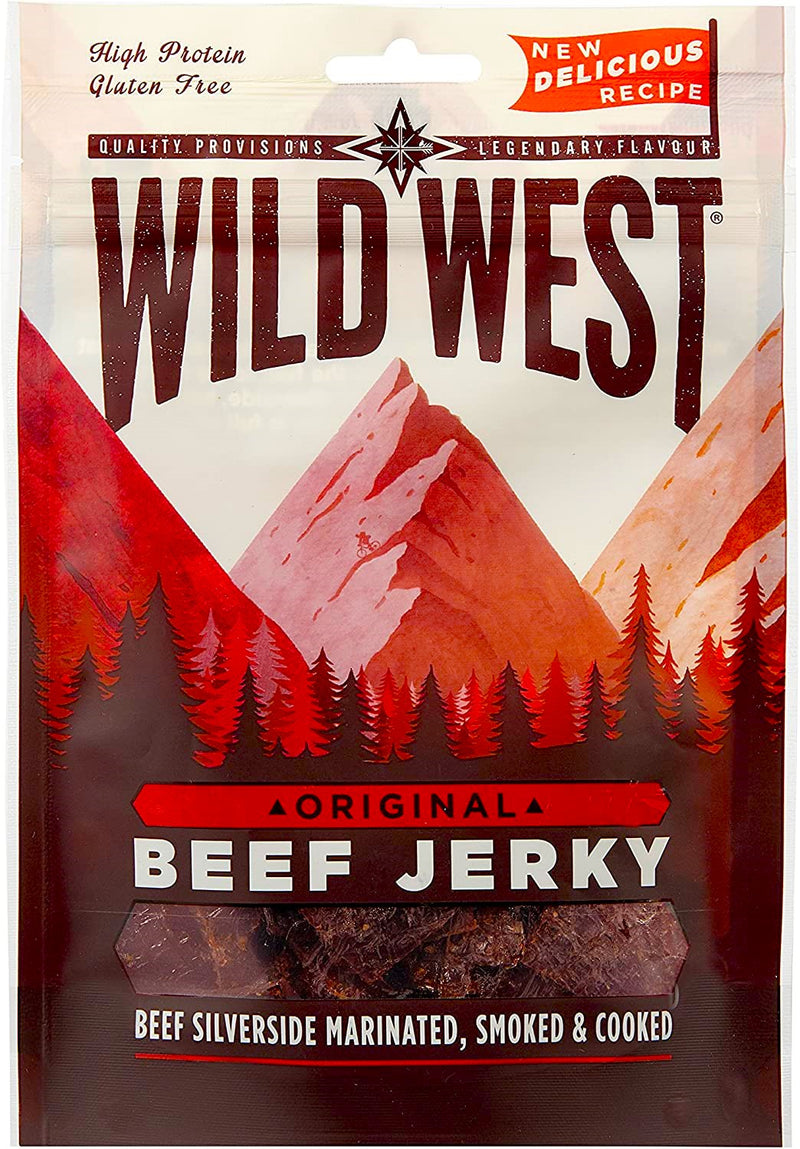 Wild West Beef Jerky Carne Secca Original