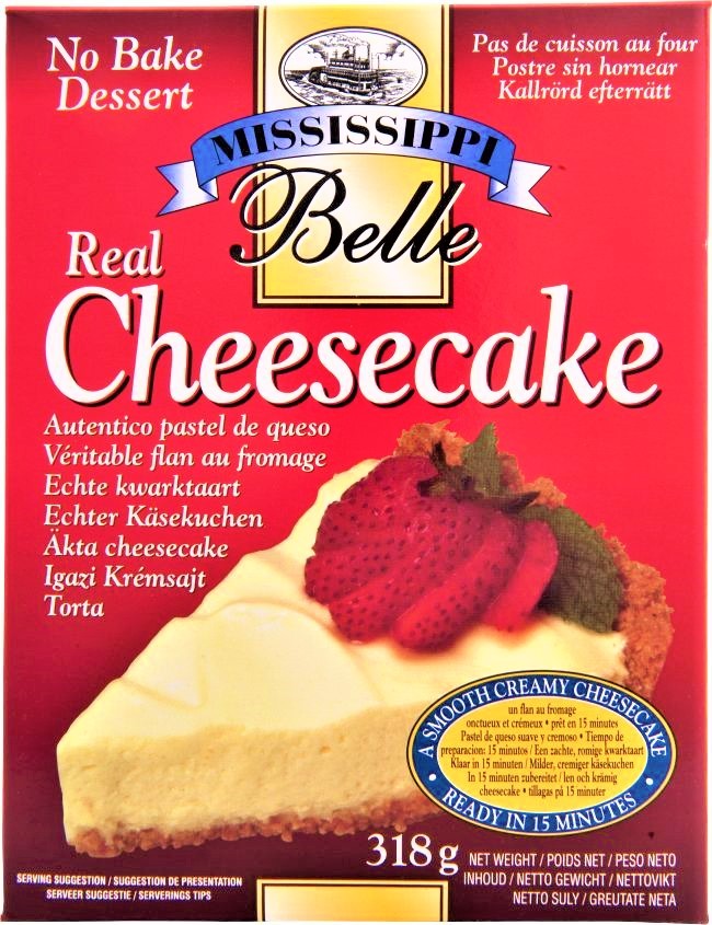 MISSISSIPI BELLE PREPARATO PER CHEESECAKE - America & USA, America / Preparati per dolci, Stati Uniti, Tutto il cibo, Tutto il cibo / Preparati per dolci - mississipi-belle-preparato-per-cheesecake - EATinerando.net