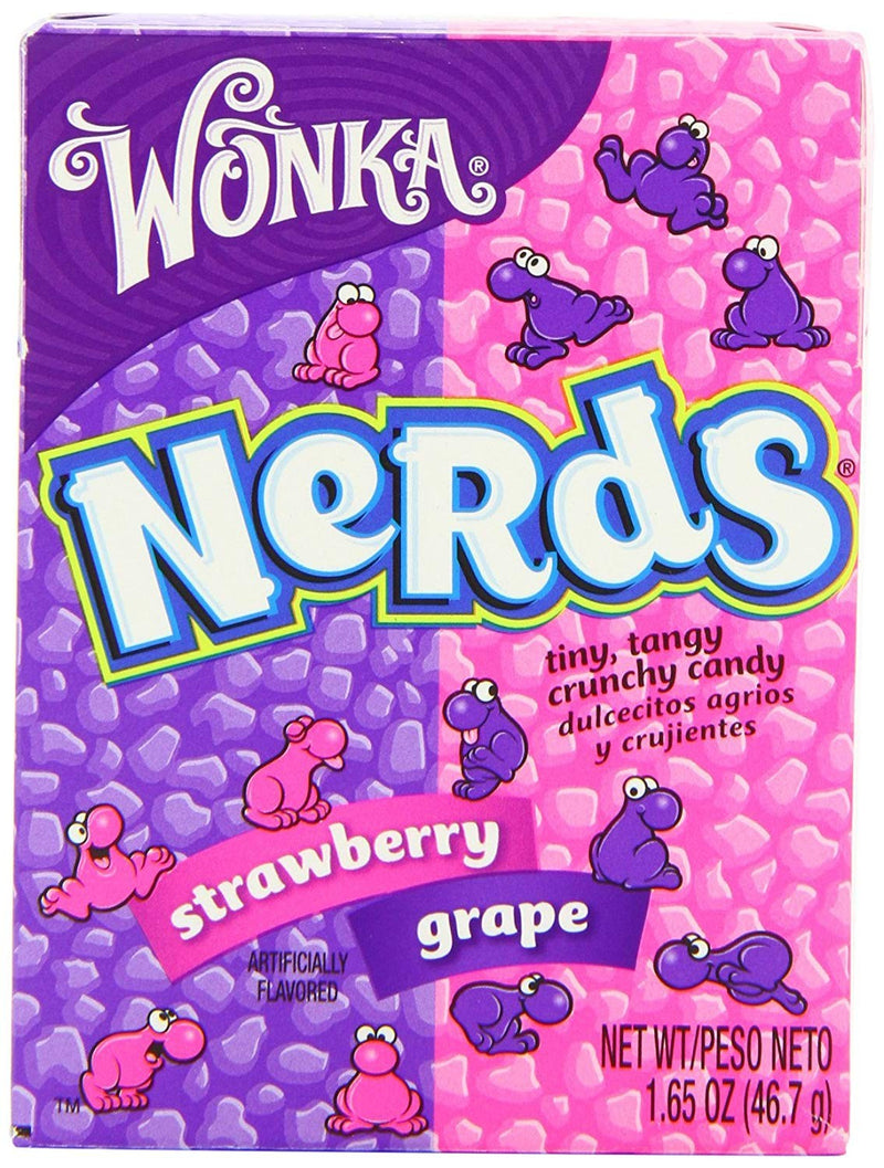 Wonka Nerds Caramelline Fragola e Uva - America & USA, America / Dolci e biscotti, San Valentino, Senza glutine, Stati Uniti, Tutto il cibo, Tutto il cibo / Dolci golosi - wonka-nerds-caramelline-fragola-e-uva - EATinerando.net