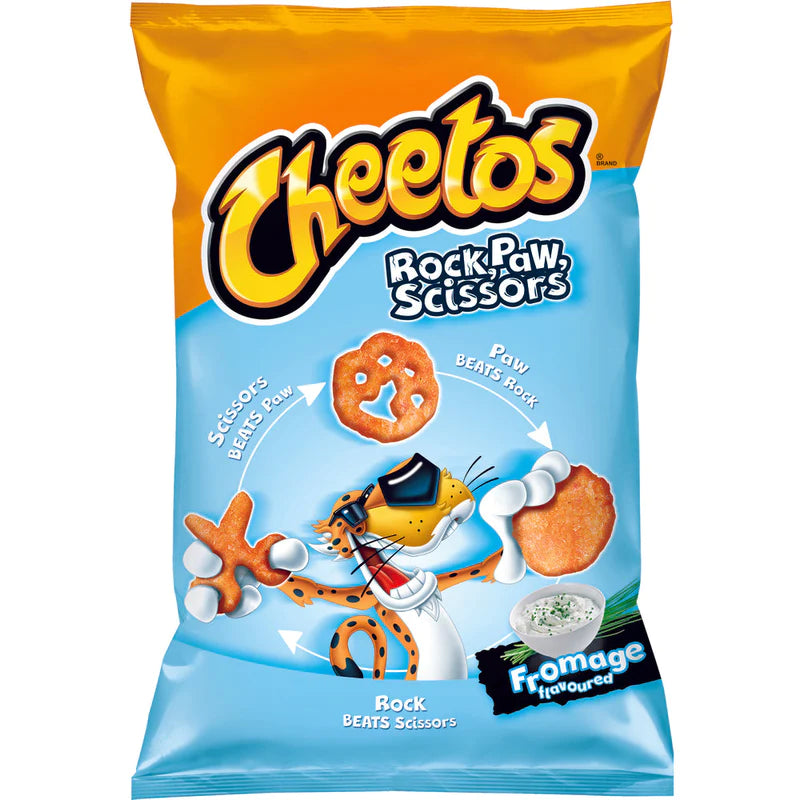 Cheetos Da Giocare Sasso Zampa Forbici - America & USA, America / Salati e snack, Stati Uniti, Tutto il cibo, Tutto il cibo / Snack salati - cheetos-al-formaggio - EATinerando.net