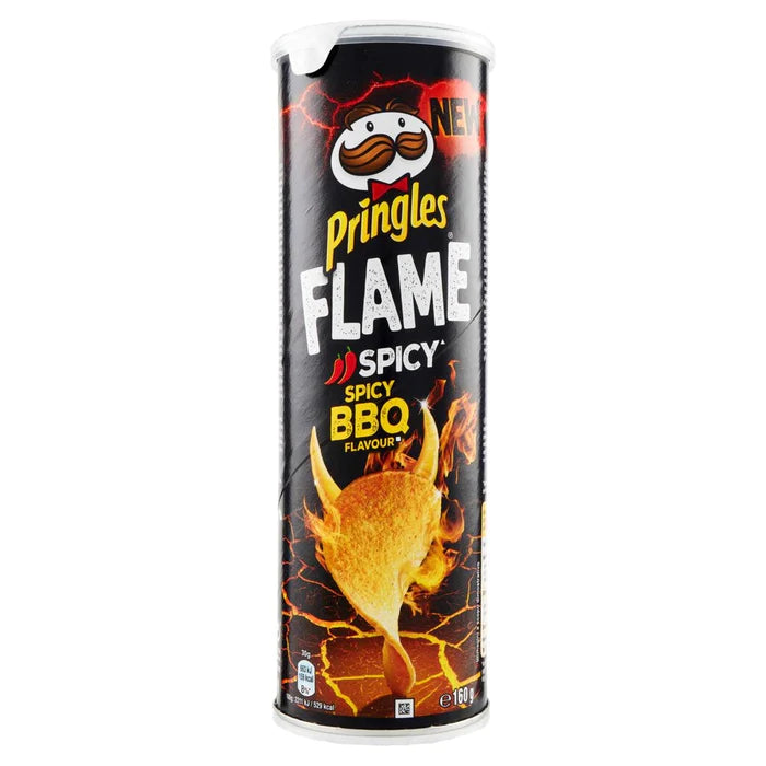 Pringles Flame Spicy BBQ