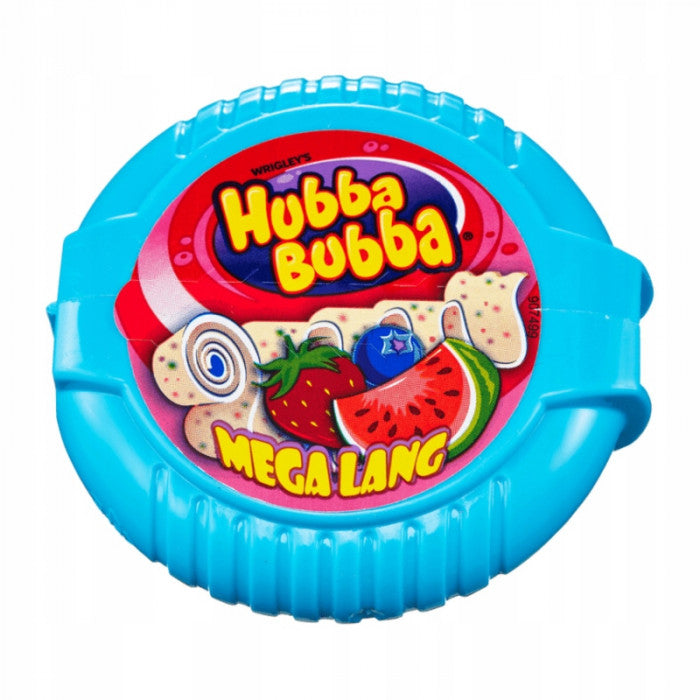 Hubba Bubba Gum Tape alla Fragola Mirtillo e Anguria - America & USA, America / Dolci e biscotti, Stati Uniti, Tutto il cibo, Tutto il cibo / Dolci golosi - hubba-bubba-gum-tape-ai-frutti-di-bosco - EATinerando.net