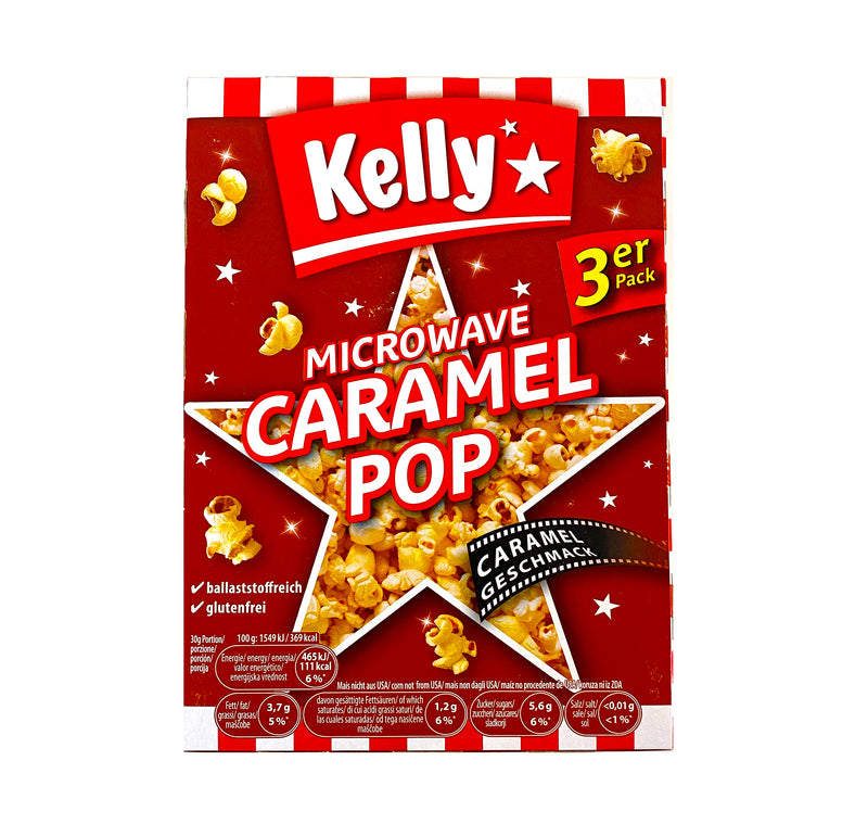 KELLY POPCORN AL CARAMELLO - America & USA, America / Salati e snack, Stati Uniti, Tutto il cibo, Tutto il cibo / Snack salati - kelly-popcorn-al-caramello - EATinerando.net