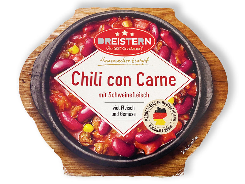 Dreistern Chili Con Carne - Europa & Resto del Mondo, Europa & Resto del Mondo / Salati e snack, Germania, Tutto il cibo, Tutto il cibo / Secondi piatti e contorni - dreistern-chili-con-carne - EATinerando.net