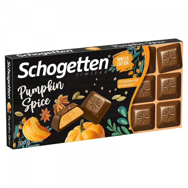 Schogetten Pumpkin Spice Cioccolata Ripiena alla Zucca