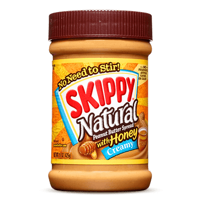 Skippy Natural Burro d’Arachidi Cremoso con Miele - America & USA, America / Creme spalmabili, Stati Uniti, Tutto il cibo, Tutto il cibo / Creme spalmabili - skippy-natural-burro-d-arachidi-cremoso-con-miele - EATinerando.net