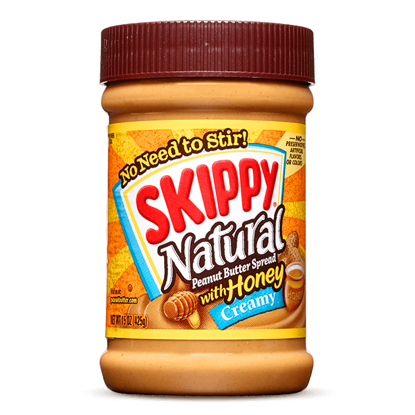 Skippy Natural Burro d’Arachidi Cremoso con Miele - America & USA, America / Creme spalmabili, Stati Uniti, Tutto il cibo, Tutto il cibo / Creme spalmabili - skippy-natural-burro-d-arachidi-cremoso-con-miele - EATinerando.net