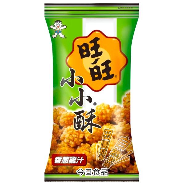 Want Want Cracker di Riso al Pollo ed Erba Cipollina