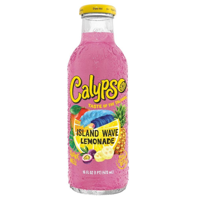 Calypso Limonata Island Wave - America & USA, America / Bibite e alcolici, Senza glutine, Stati Uniti, Tutto il cibo, Tutto il cibo / Bibite analcoliche - calypso-island-wave-lemonade - EATinerando.net