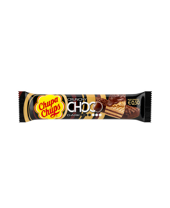 Chupa Chups Choco Crunchy Dark