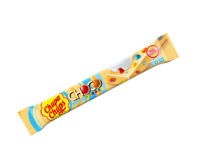 Chupa Chups Choco Bianco Barretta al Cioccolato Bianco