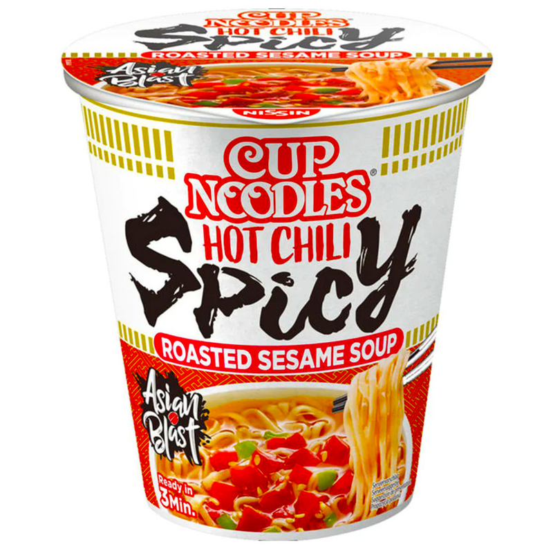 Nissin Cup Noodles Piccanti con Sesamo