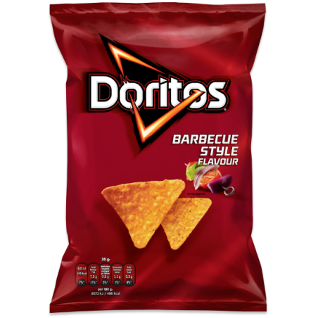 Doritos Tortillas di Mais Barbecue Style