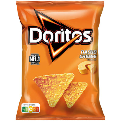 Doritos Nacho Cheese Tortillas al Formaggio - America & USA, America / Salati e snack, Stati Uniti, Tutto il cibo, Tutto il cibo / Snack salati - doritos-nacho-cheese - EATinerando.net