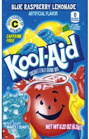 Kool-Aid Limonata Solubile al Lampone Blu con 0Kcal - America & USA, America / Bibite e alcolici, Senza glutine, Stati Uniti, Tutto il cibo, Tutto il cibo / Bibite analcoliche - kool-aid-limonata-al-lampone-blu - EATinerando.net