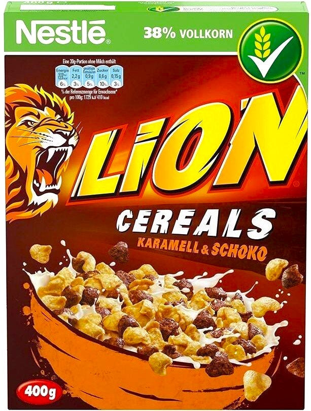 Lion Cereali Caramello e Cioccolato