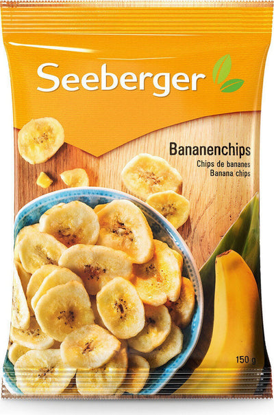 Seeberger Chips di Banana - Europa & Resto del Mondo, Europa & Resto del Mondo / Salati e snack, Germania, Tutto il cibo, Tutto il cibo / Snack salati - seeberger-chips-di-banana - EATinerando.net