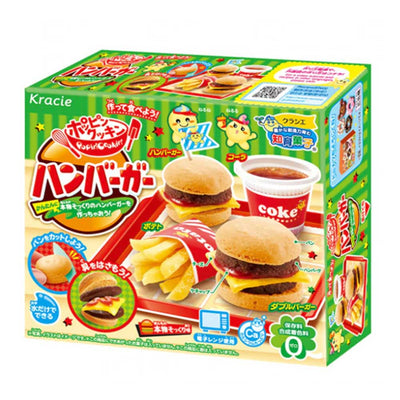 Popin Cookin Burger e Patatine Kit Fai da Te Kracie - Giappone, Oriente & Giappone, Oriente / Dolci orientali, Tutto il cibo, Tutto il cibo / Dolci golosi, Tutto il cibo / Preparati per dolci - popin-cookin-burger-kit-fai-da-te - EATinerando.net